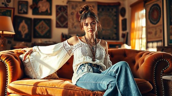Boho & chic: stylish clothing and decor for free spirits